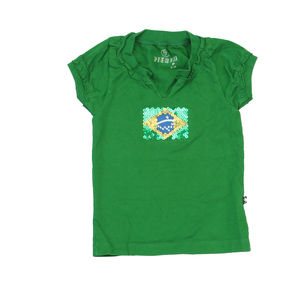 Pierim Girls Green T-Shirt size: 2-4T
